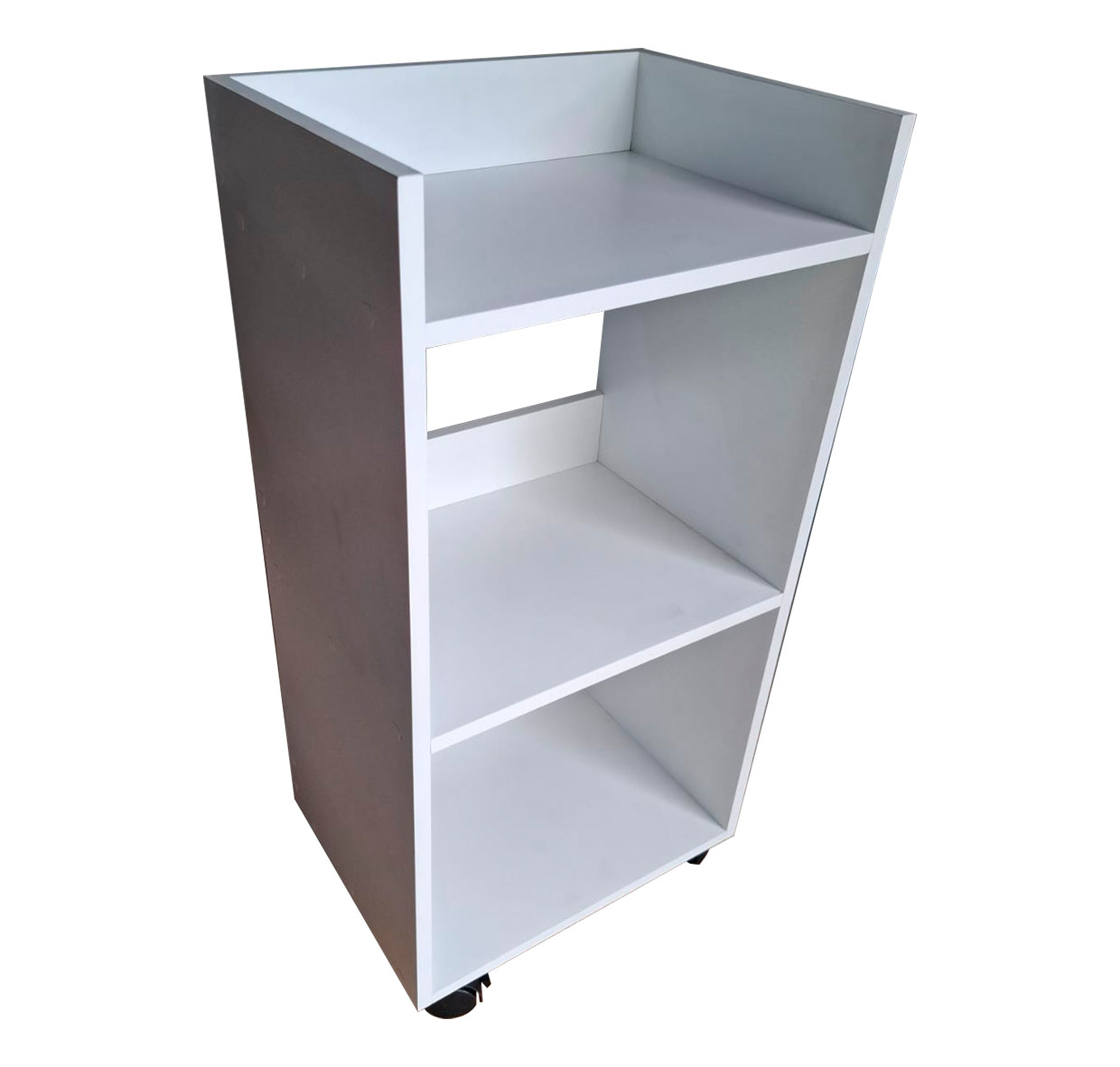 Mesa Auxiliar de melamina con ruedas 2 Mesa Auxiliar de melamina con ruedas - Imagen 2