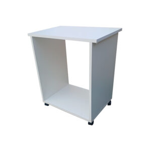 Mesa Auxiliar de melamina con ruedas